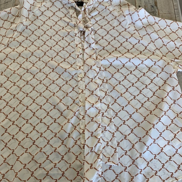 ✨ 7 For All Mankind✨Women's Tie Neck Blouse✨ - Picture 10 of 14